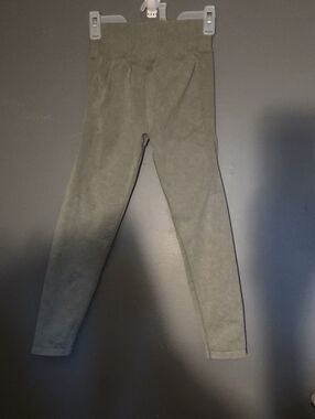 Z Supply Olive Green High-Waist Pull-On Leggings